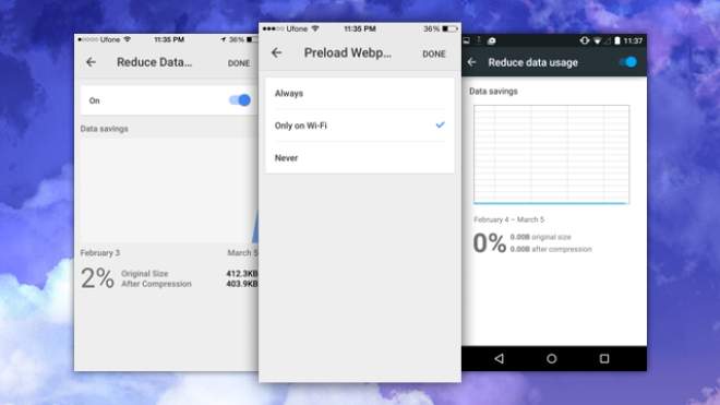 Reduce Data Consumption In Mobile Chrome With These Settings