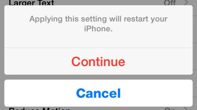 Reboot Your iPhone Without Touching The Home Or Power Button