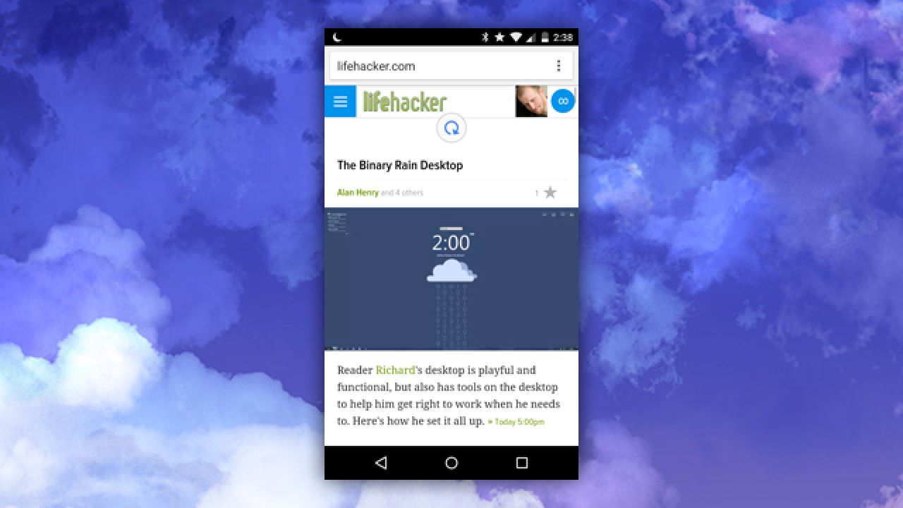 Chrome For Android Beta Brings Pull-To-Refresh To All Websites