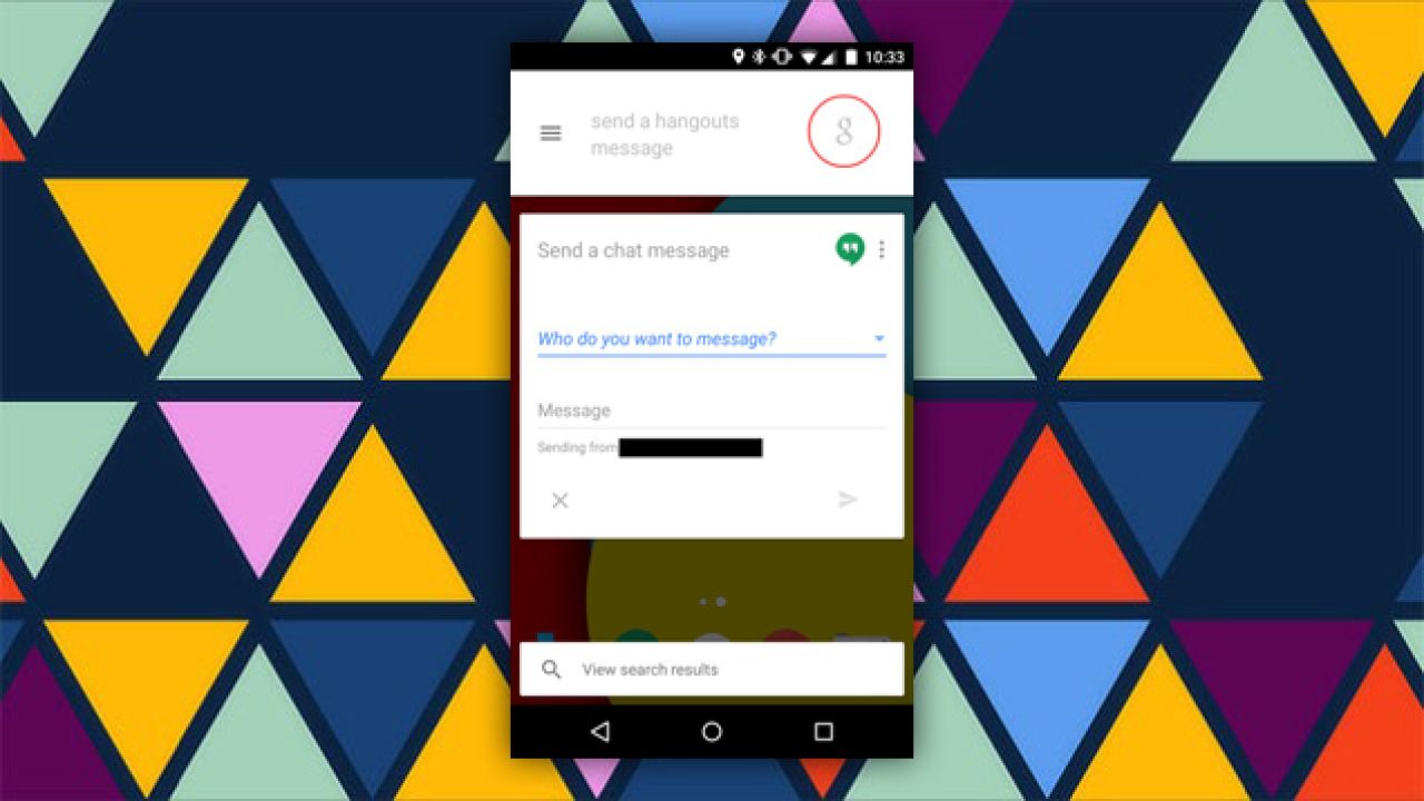 You Can Now Use Google’s Voice Commands To Send Hangouts Messages