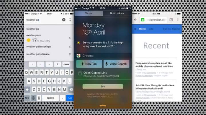 Chrome For iOS Gets Notification Center Search And Pull To Refresh