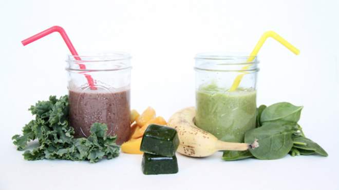Freeze Kale Cubes To Make Super-Fast Green Smoothies