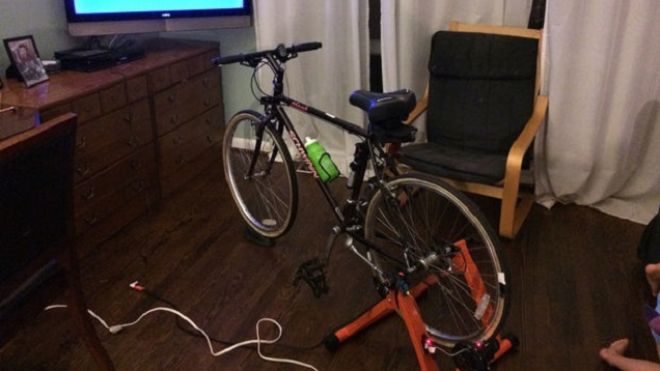 Build An Exercise Bike That Won’t Let You Watch TV Unless You Pedal It