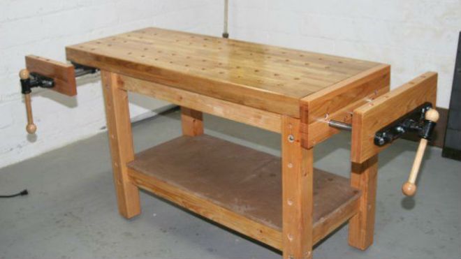 Build A Woodworkers Workbench That Can Handle Any Project