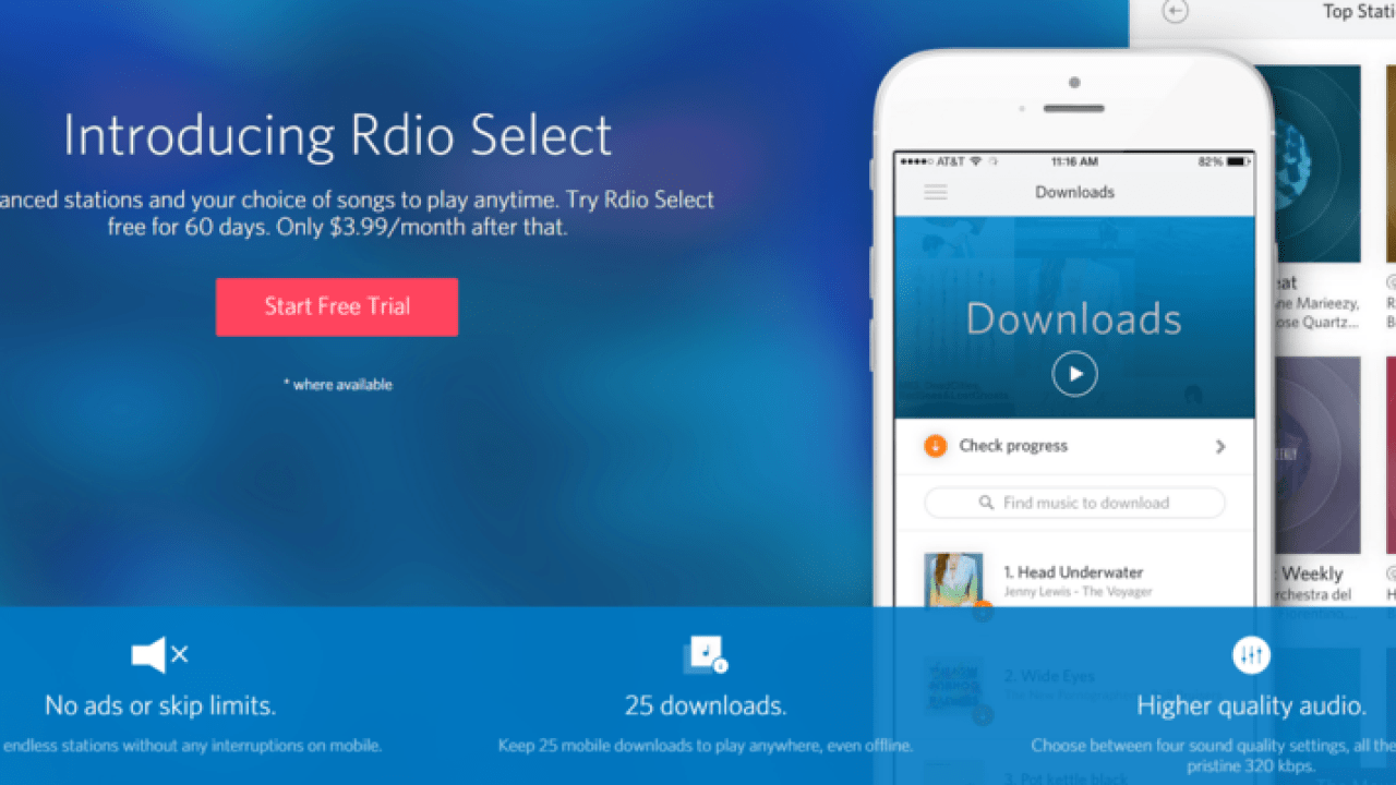 Rdio Announces A New, Limited $6 Streaming Music Subscription