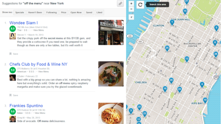 Search Foursquare For Secret Menu Items At Restaurants