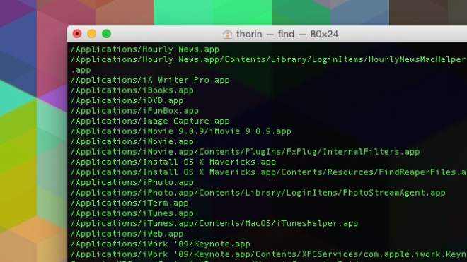 List All Installed Applications On A Mac With A Terminal Command
