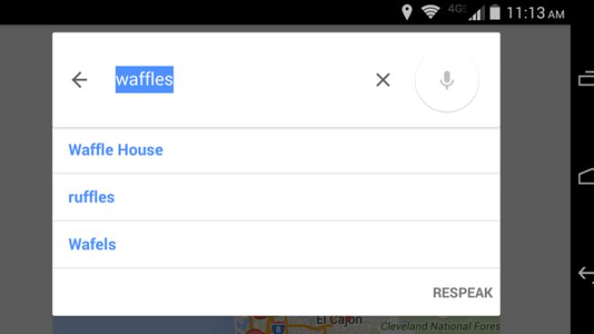Two Ways To ‘Respeak’ Incorrect Words In Google Voice Search