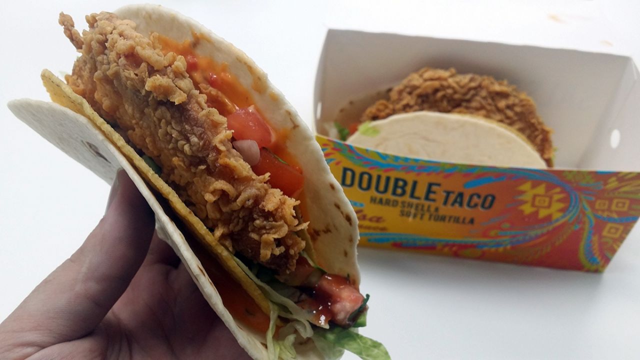 Taste Test: KFC Double Shell Zinger Taco