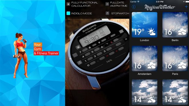 Free Apps Friday: Pasteasy, MagicalWeather, Women Workouts