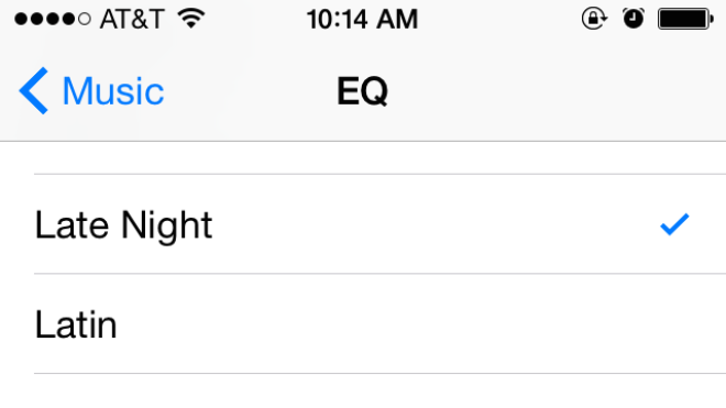 Use The ‘Late Night’ EQ Setting In iOS For Better Sound In Loud Spaces