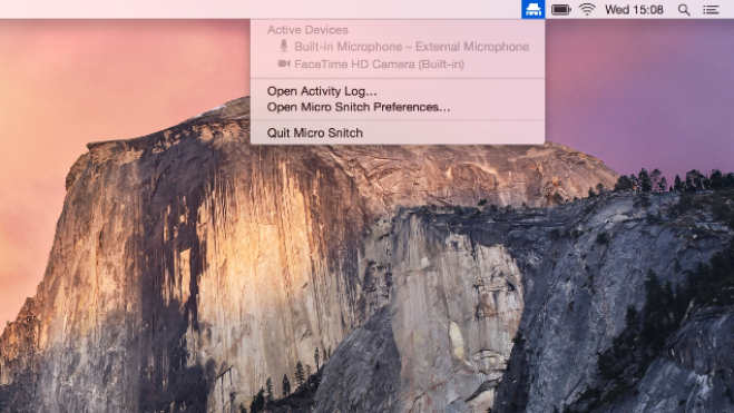 Micro Snitch Monitors Your Mac’s Camera And Microphone Access