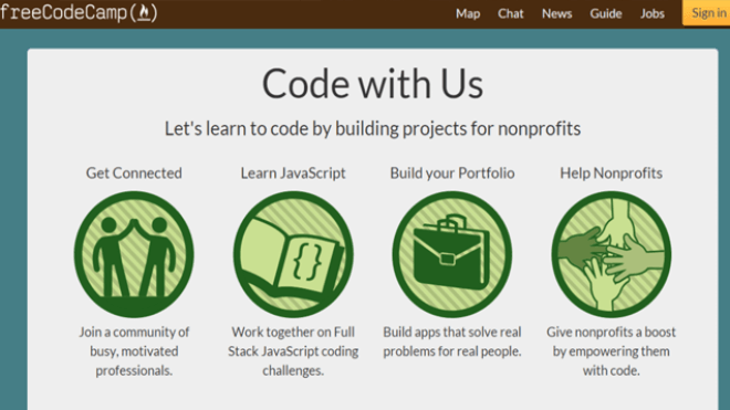 Learn To Code For Free While Building Apps For Nonprofits