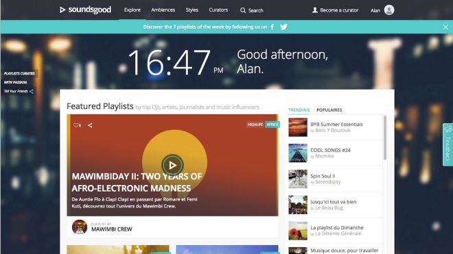 Soundsgood Features Playlists Curated By Real People, Influenced By You
