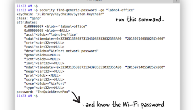 Find The Wi-Fi Password For Your Current Network With The Command Line