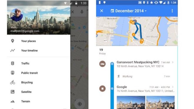 Google Maps Now Shows Your Location History In A Timeline