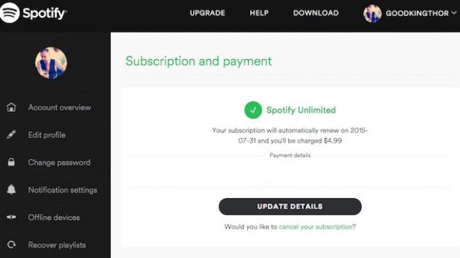 Don’t Pay For Spotify And Rdio Subscriptions Through iTunes