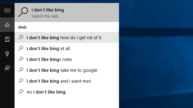 Bing2Google Redirects Windows 10’s Bing Web Searches To Google