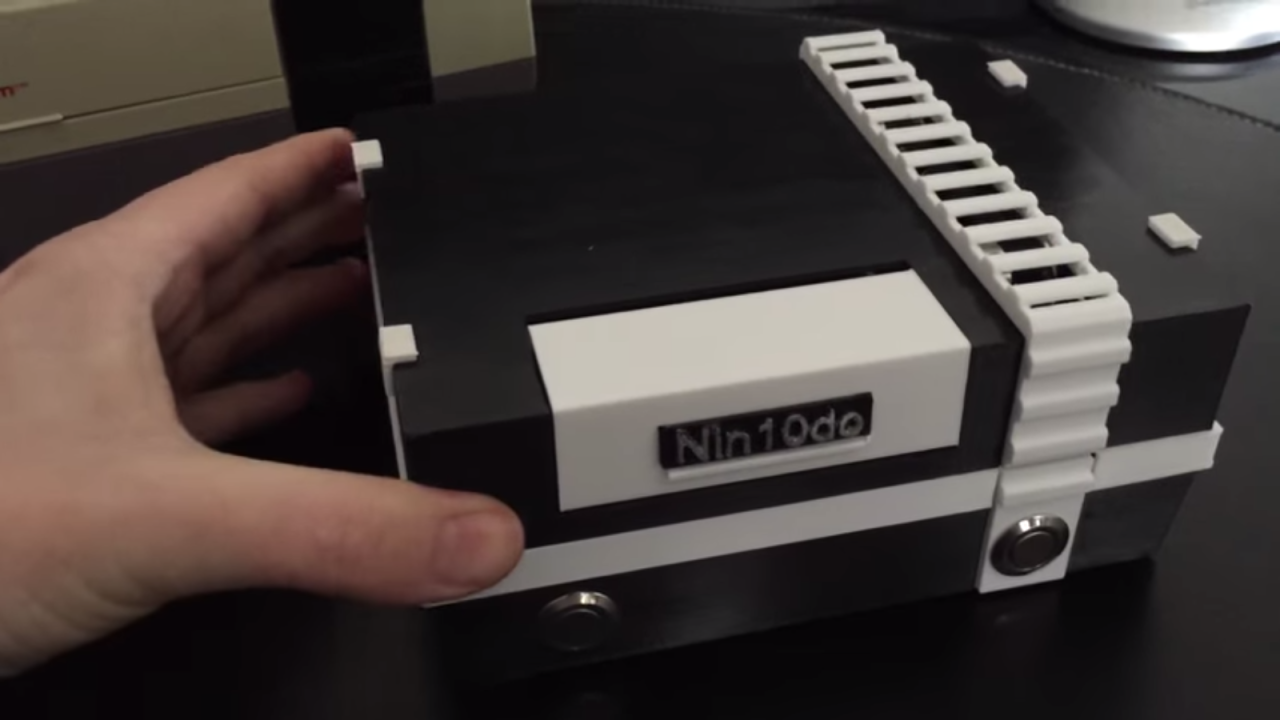 Build Your Own NES With 3D Printing And A Raspberry Pi