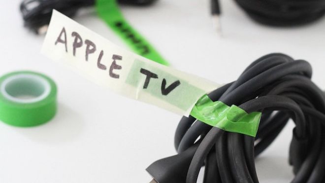 Label Cords When You Move To Easily Identify Them Later