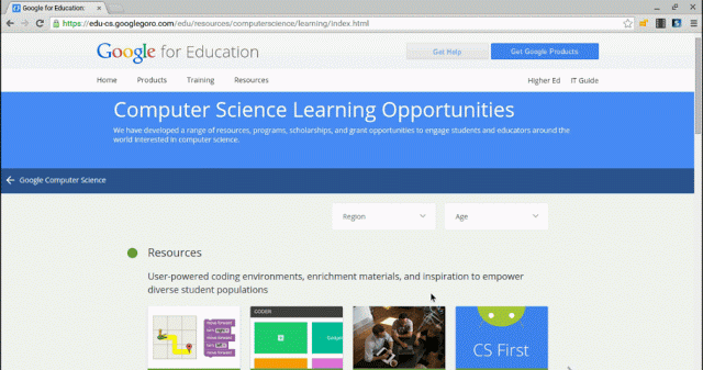 Find Opportunities To Learn Computer Science At Google’s New Portal
