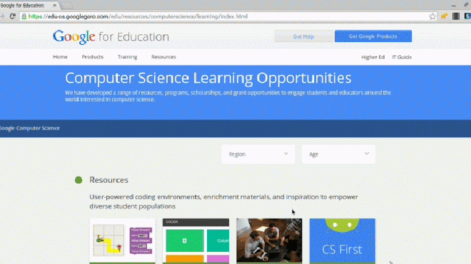Find Opportunities To Learn Computer Science At Google’s New Portal