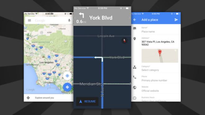 Google Maps For iOS Adds Night Mode