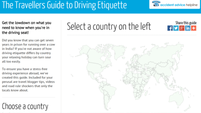 The Travellers Guide To Driving Etiquette Tells You How To Drive When Travelling