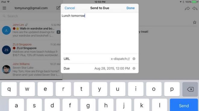 Dispatch Comes To iPad, Adds New Action Sorting And Auto-Suggest Snippets