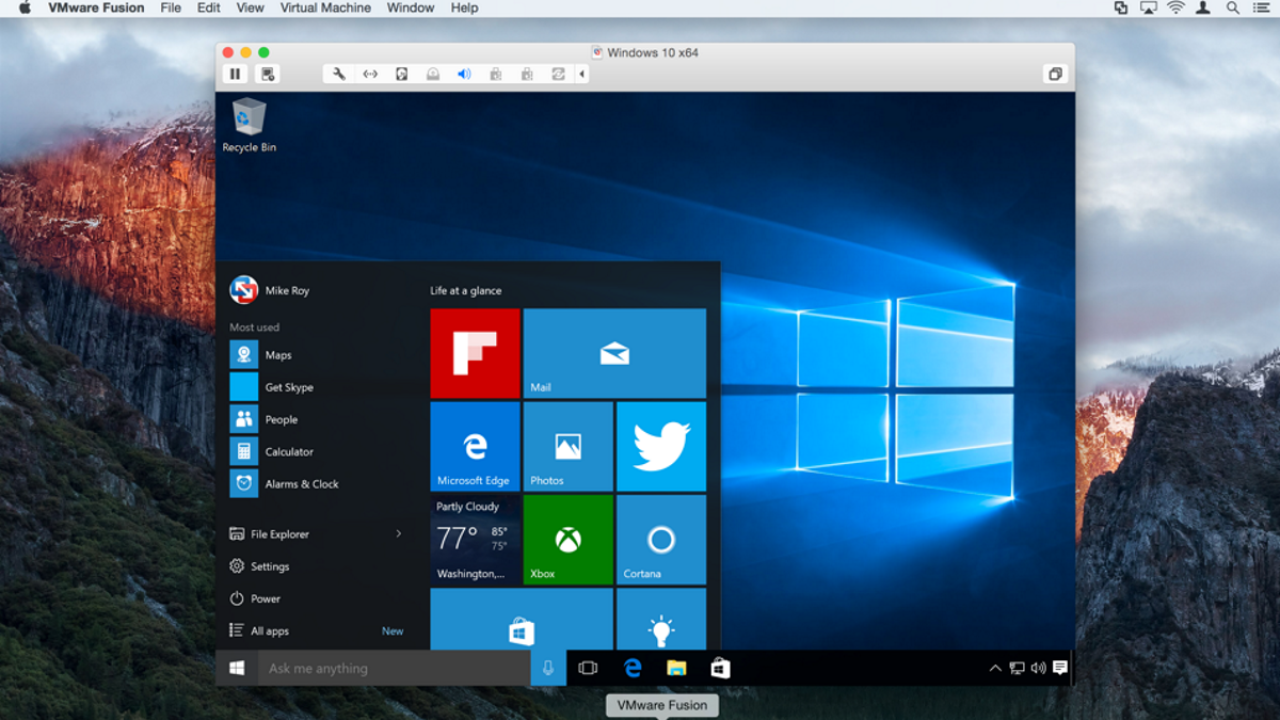 VMware Brings Windows 10 To Macs Through Fusion 8 And Fusion 8 Pro