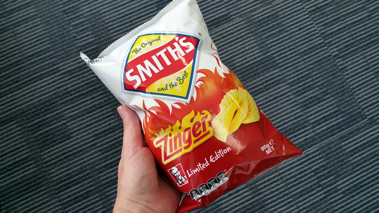 Taste Test: Smith’s KFC Zinger Potato Chips