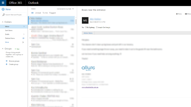 Microsoft Updates Outlook On Office 365 With New Look And Features