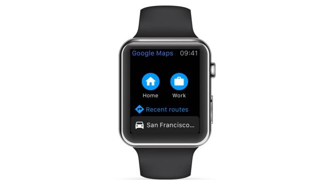 Google Maps Now Supported On Apple Watch