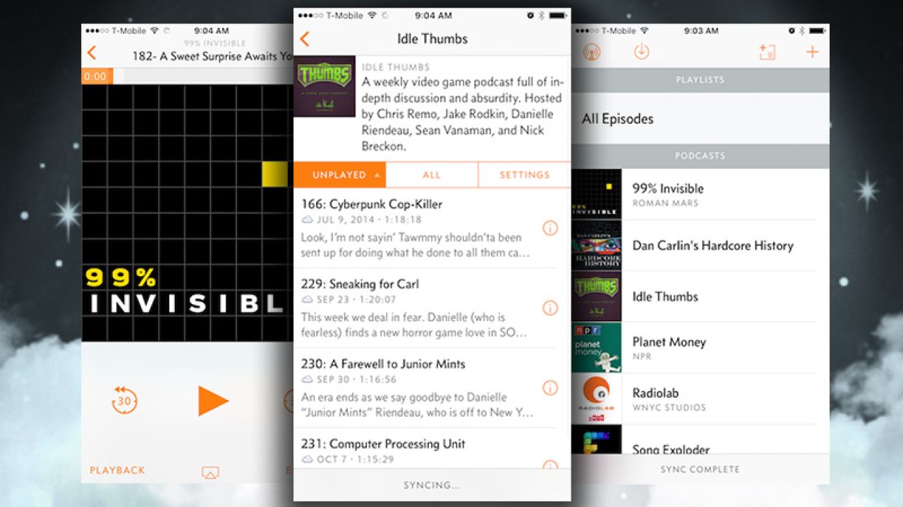 Overcast Goes Free, Improves Streaming, Adds Chapter Support, And More