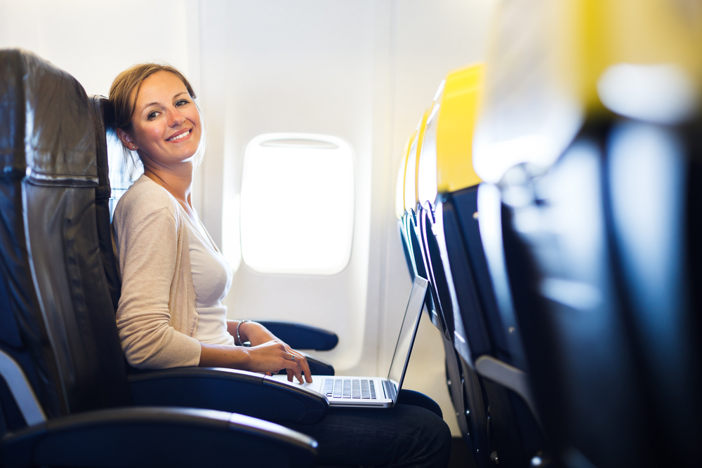 How To Be More Productive When Flying For Work