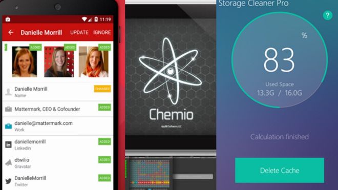 Free Apps Friday: Manage Your Contacts, Chemical References, Sweep Your Phone