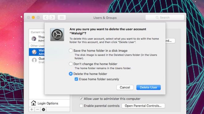 Erase Your Mac’s User Folder For A Quick And Dirty Data Wipe