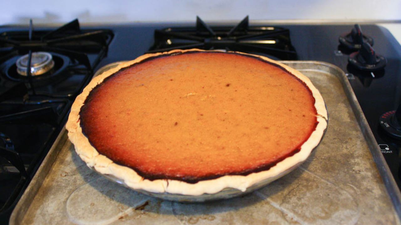 Roast Your Pumpkin Pie Filling Before Baking For A More Decadent Pie