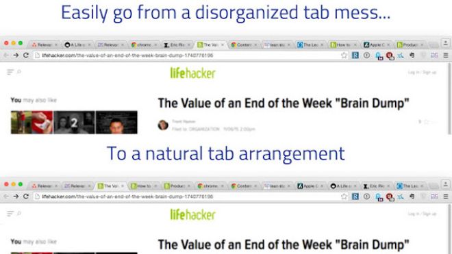 Relevance Reorganises Tabs Based On What You’ve Read