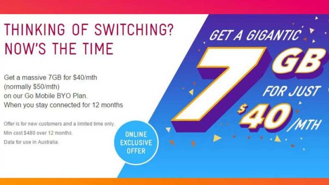 Dealhacker: Telstra’s $40 BYO Plan Now Comes With 7GB Data Per Month