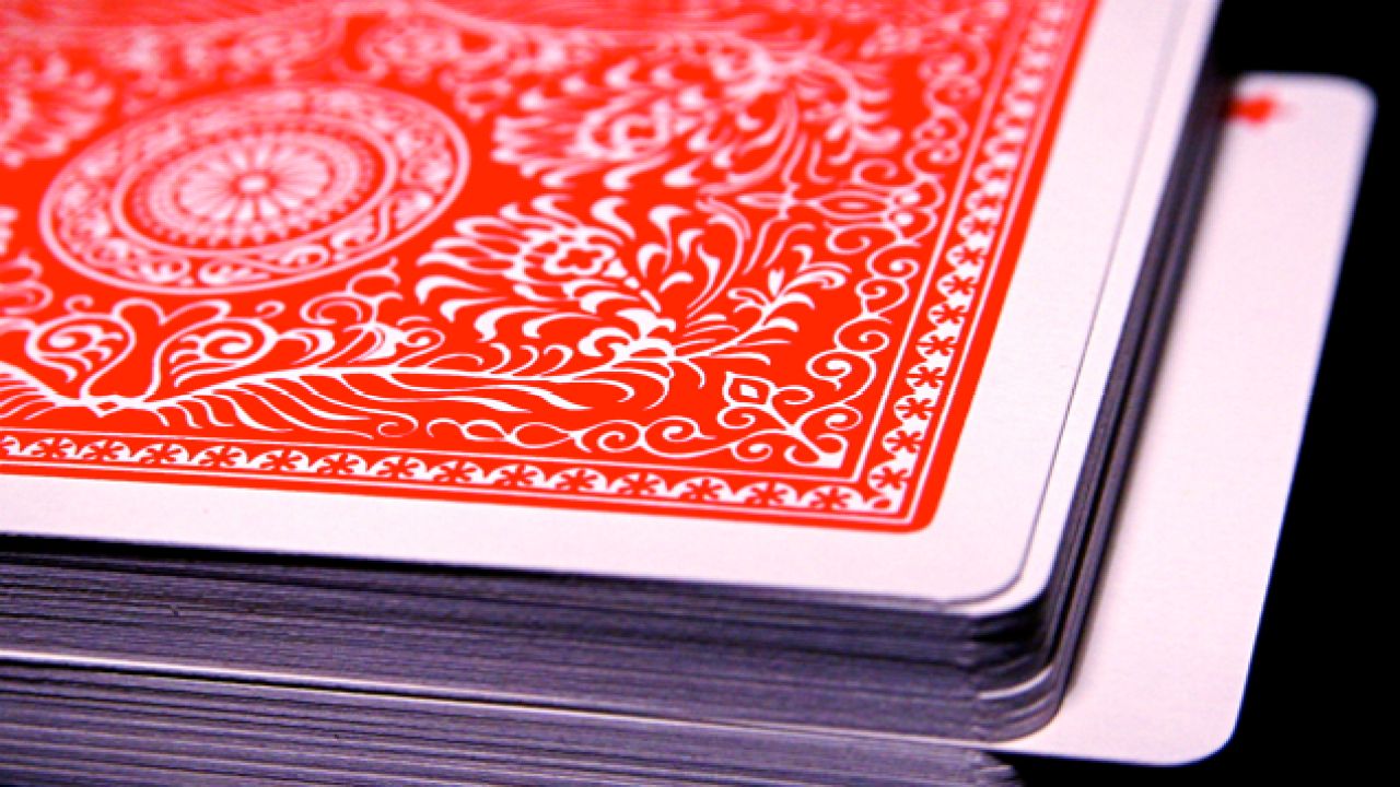 Clean Sticky Playing Cards With Cornflour