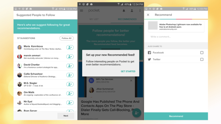 Pocket Now Lets You Follow People And Read What They’re Recommending