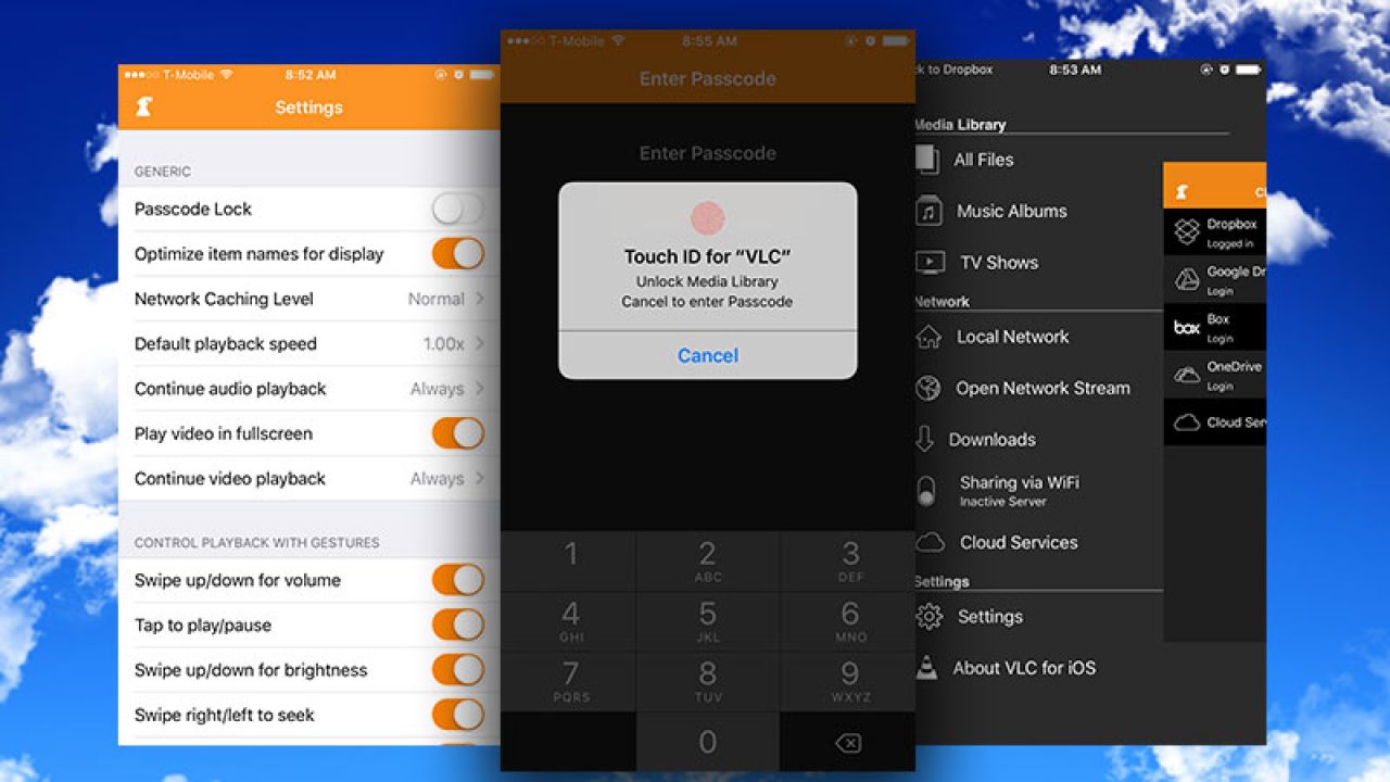 VLC For iOS Adds Support For Split-Screen, Customisable Gestures And Touch ID