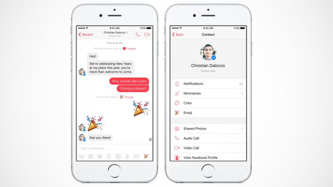 Customise Chat Boxes In Facebook Messenger