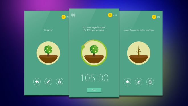 Forest Keeps Your Phone From Being Distracted By Growing A Virtual Garden