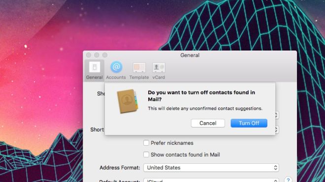 Disable OS X And iOS Contact Email Suggestions To Clean Up The Recipient Field