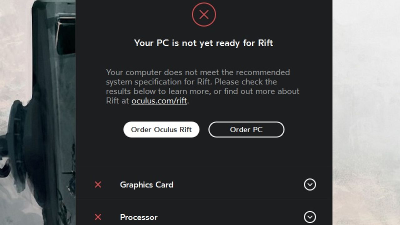 See Your PC Is VR-Ready With The Oculus Rift Compatibility Tool