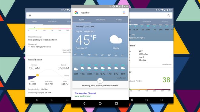 Google’s New Weather Card Has More Information Than You’ll Ever Need