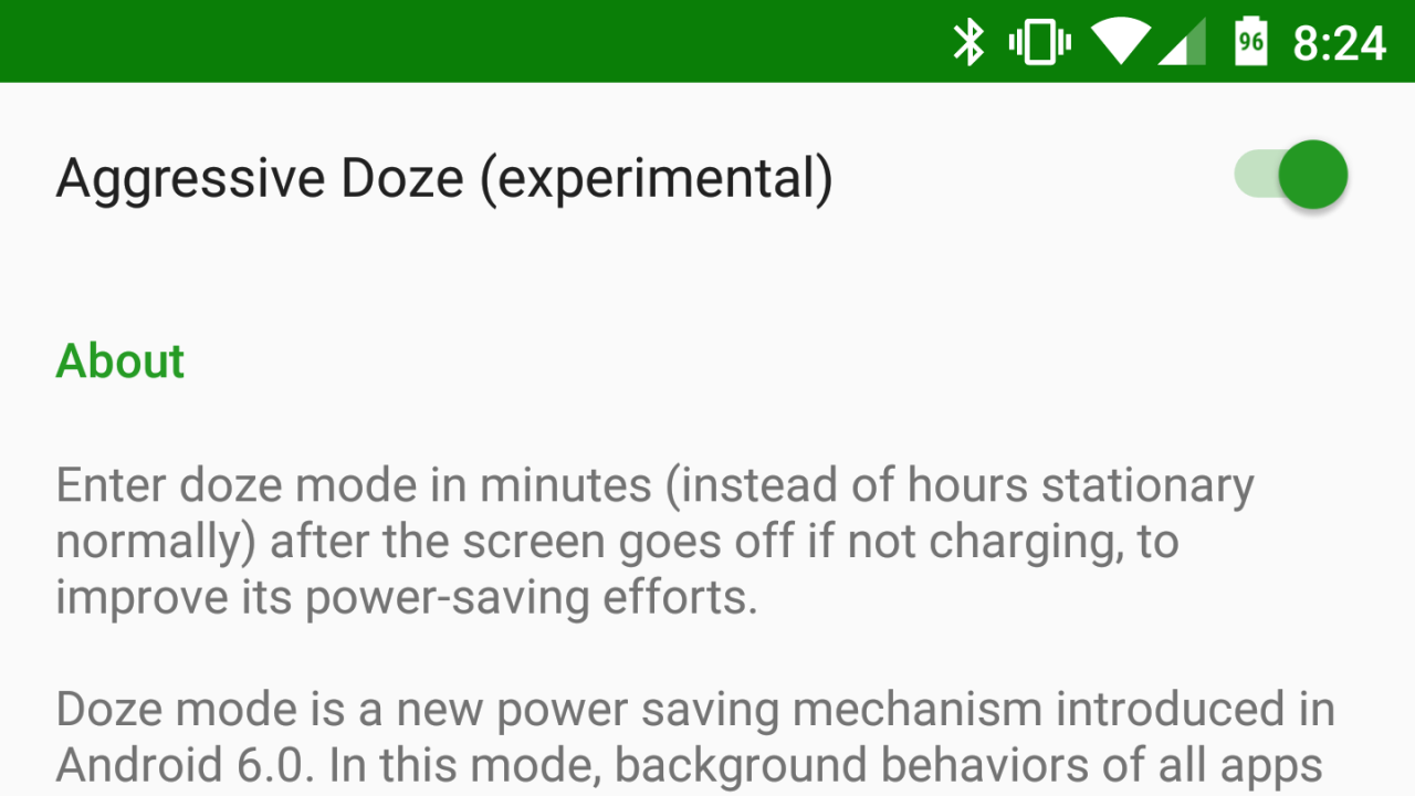 Use Greenify’s Aggressive Doze Mode To Save Even More Battery On Android