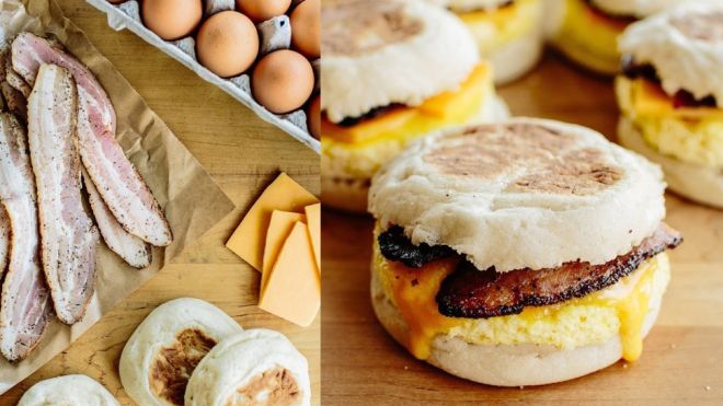 Make These Freezer-Friendly Breakfast Sandwiches For An Easy Start To The Workday
